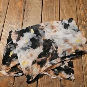 Stylish Abstract Print Scarf